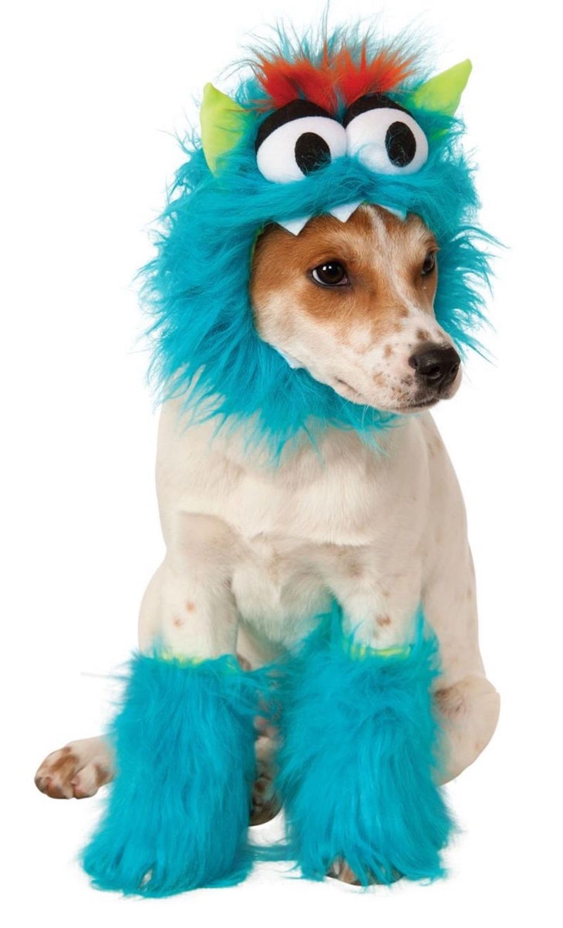 Rubies Blue Monster Pet Costume for Dogs or Cats, Large - Image 1